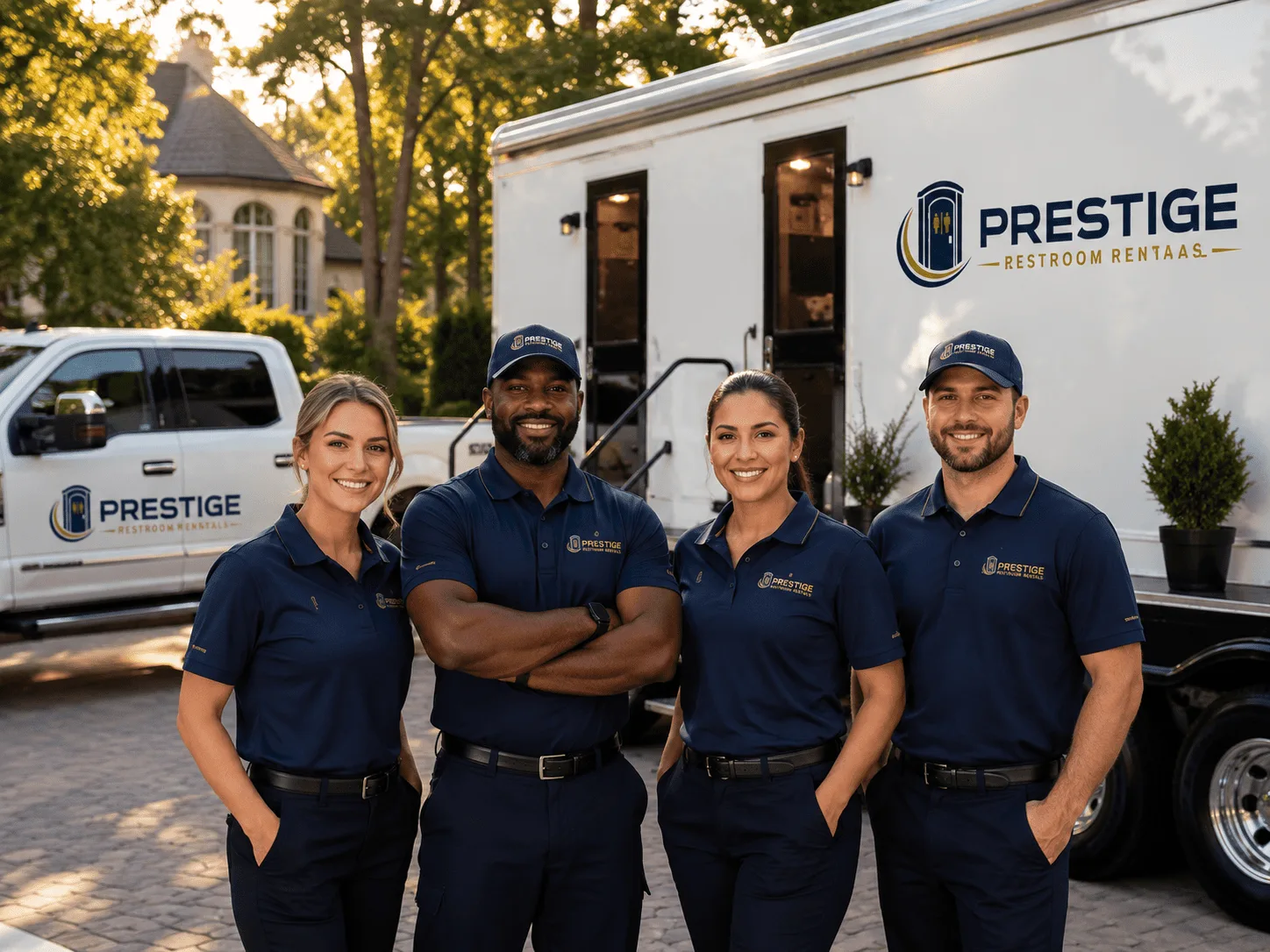 Trusted Luxury Portable Restrooms company in Chesterville, OH
